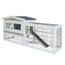 Clapier Poulailler Mano Bois Blanc Noir 155x5 Achat Vente