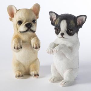 Wedestock Cochon Figurine d/éco Jardin en r/ésine /à Poser ou Suspendre 16cm