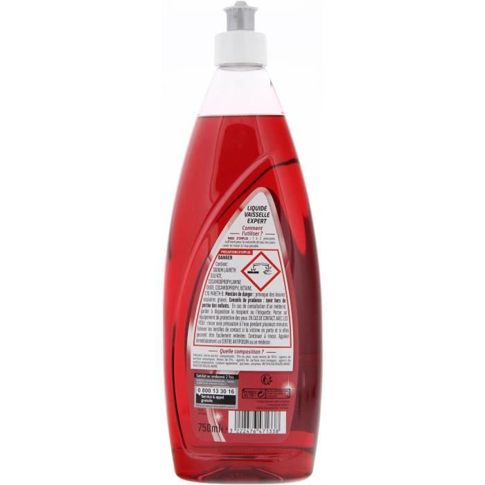 Liquide vaisselle Bic grenade - 750 ml