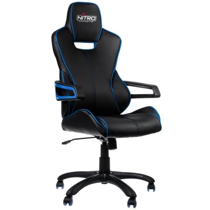 NITRO CONCEPTS Fauteuil Gaming Nitro Concepts E200 Race - Noir/bleu