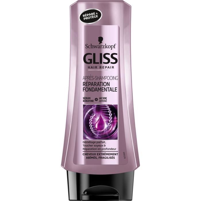 GLISS Apres shampooing Reparation fondamentale 200 ml