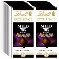 CHOCOLAT EN TABLETTE Lindt Excellence Mild 70%, Chocolat, cacao, 20 piè CHOCOLAT EN TABLETTE Lindt Excellence Mild 70%, Chocolat, cacao, 20 piè