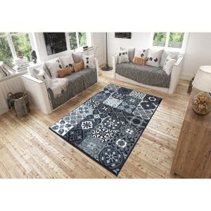 Tapis Salon Carreaux De Ciment Achat Vente Pas Cher