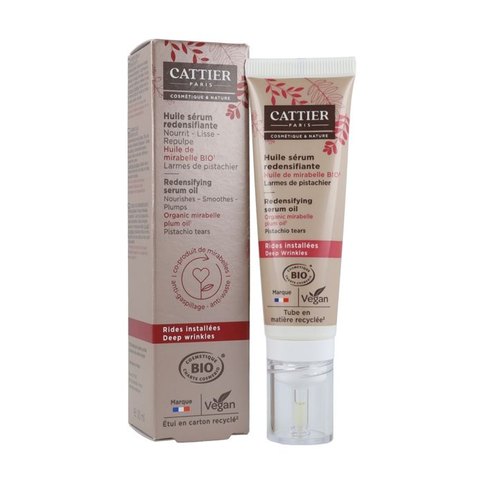 CATTIER Huile Sérum Redensifiante Bio Absolu de Beauté 30 ml