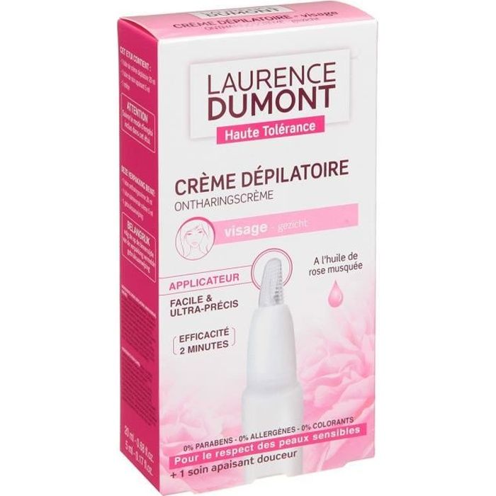 Laurence Dumont Creme Depile Visage Haute Tolerance - 2