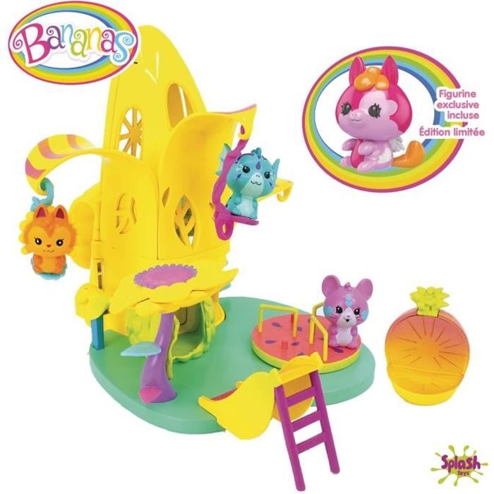 SPLASH-TOYS BANANAS Maison en forme de bananes Bananas split