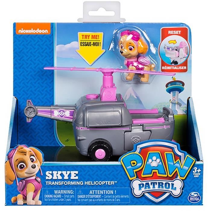 Patrol Avec Patte Figure Skye La Achat Transformant L'hélicoptère WrdoCBQxe