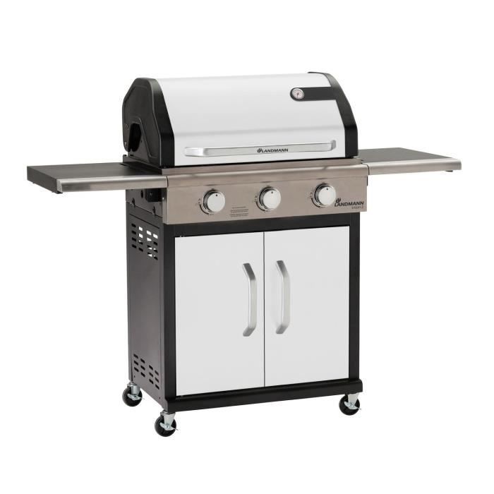 LANDMANN TRITON PTS 3 Barbecue gaz 3 brûleurs 65 x 44 cm