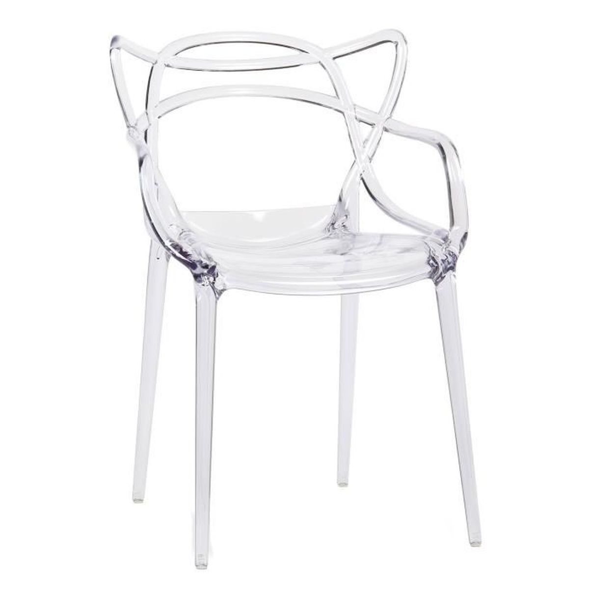 Chaise Miami Plexi Transparente Inspiree Starck Masters