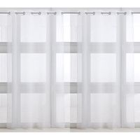 RIDEAU Paire de Voilages 135x240cm CHANTILLY RIDEAU Paire de Voilages 135x240cm CHANTILLY