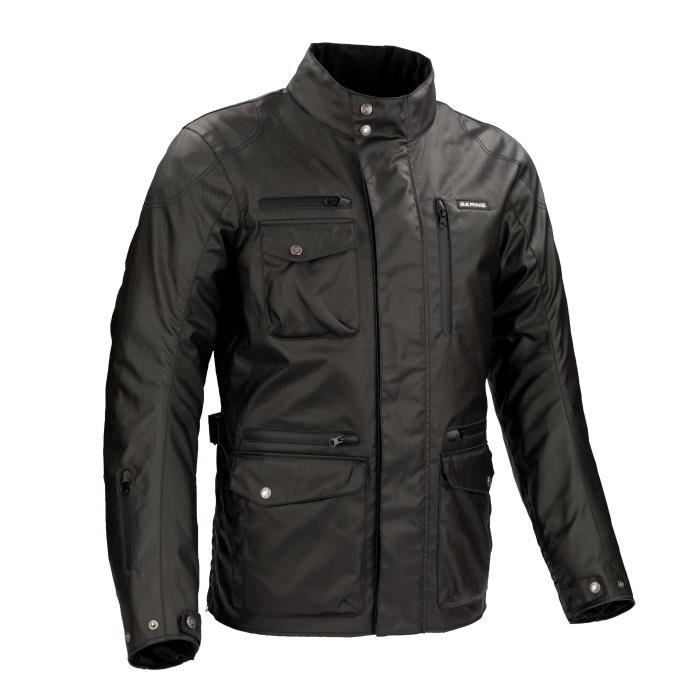 BERING Veste de moto Benton - Noir
