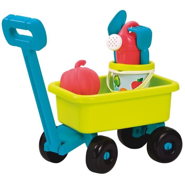 ECOIFFIER - 4340 - Chariot rétro jardin garni