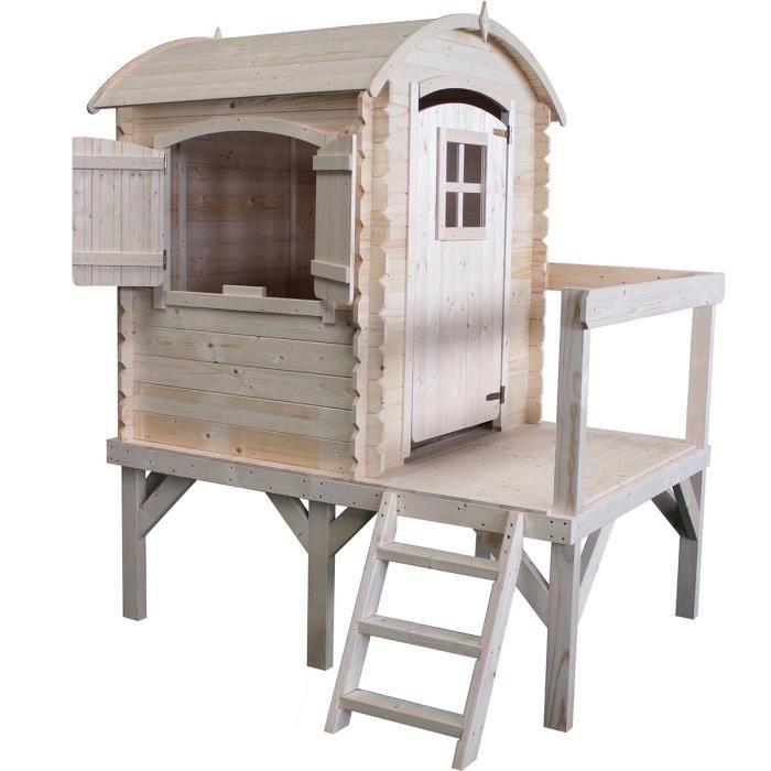 Cabane en bois pour enfant ROSE