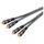 Câble audio stéréo Rca, blindé, OFC, 10m