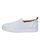 Mocassin homme cuir blanc