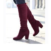 BOTTE Bottes talon carré femme BOTTE Bottes talon carré femme