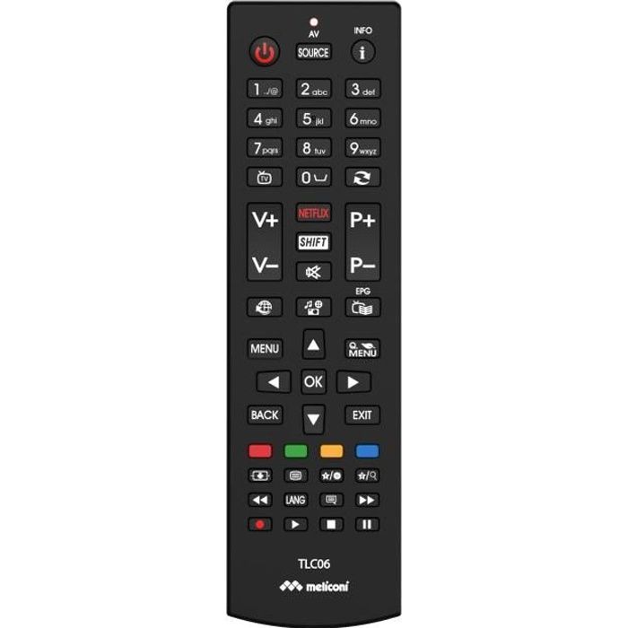 MELICONI Télécommande de remplacement
