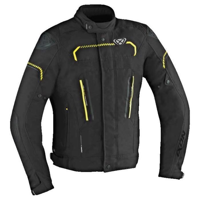 IXON Blouson de moto Exhale HP - Noir / Jaune