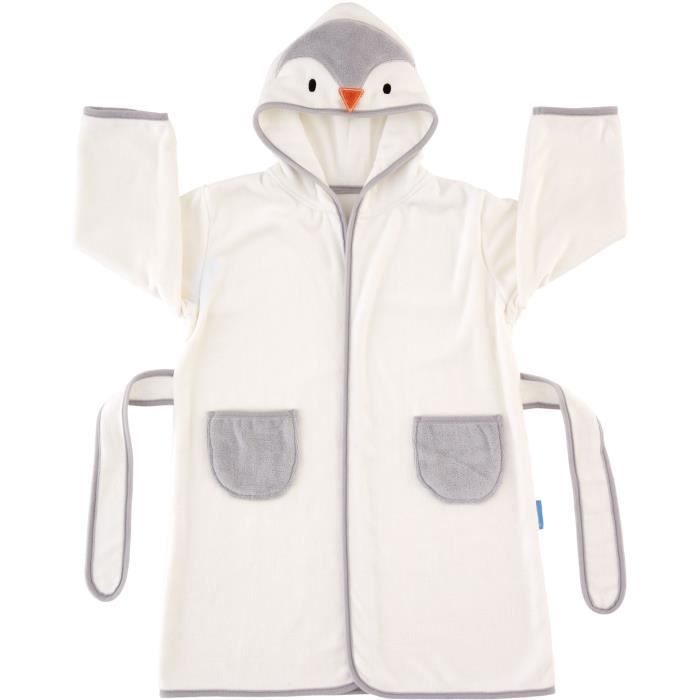 THE GRO COMPANY - Peignoir de bain GroRobe - Percy le pingouin