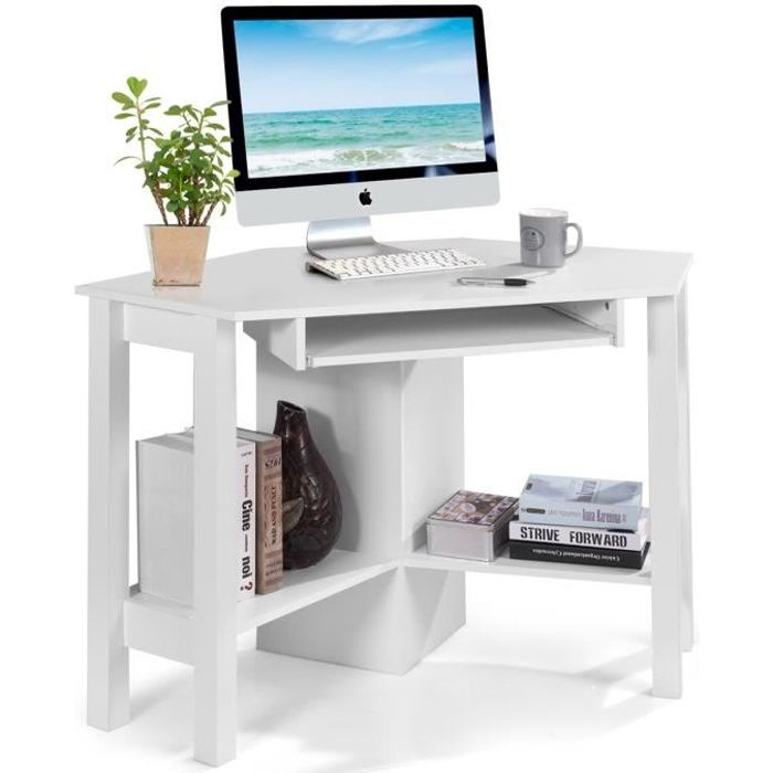 Meuble de rangement informatique gain de place - Achat ...