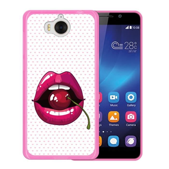 coque huawei y6 2017 rose coque huawei y6 2017 rose