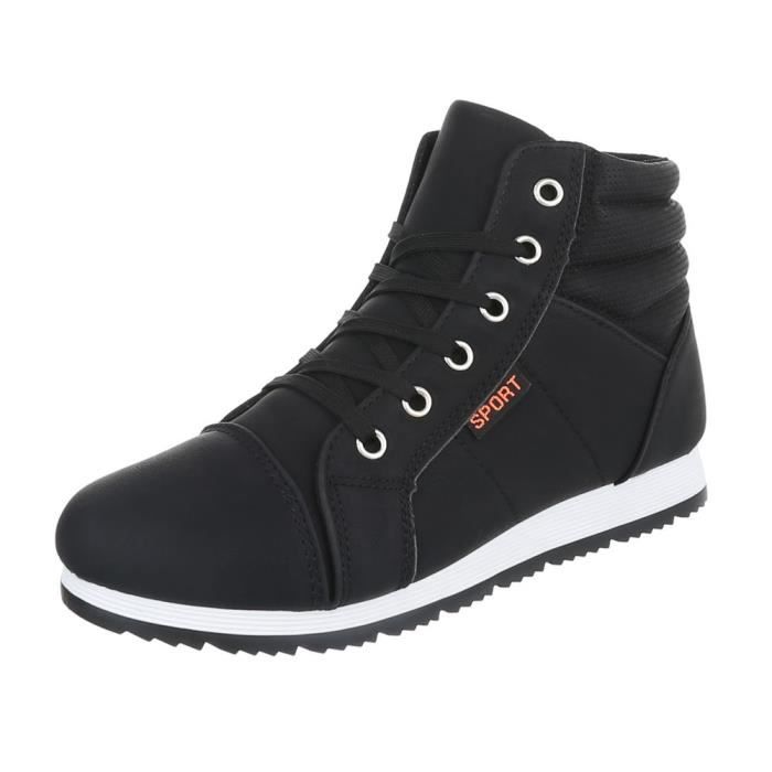 Noir blanc Sport Femme Sneakers Chaussures Noir 41 pRvqOH6xw