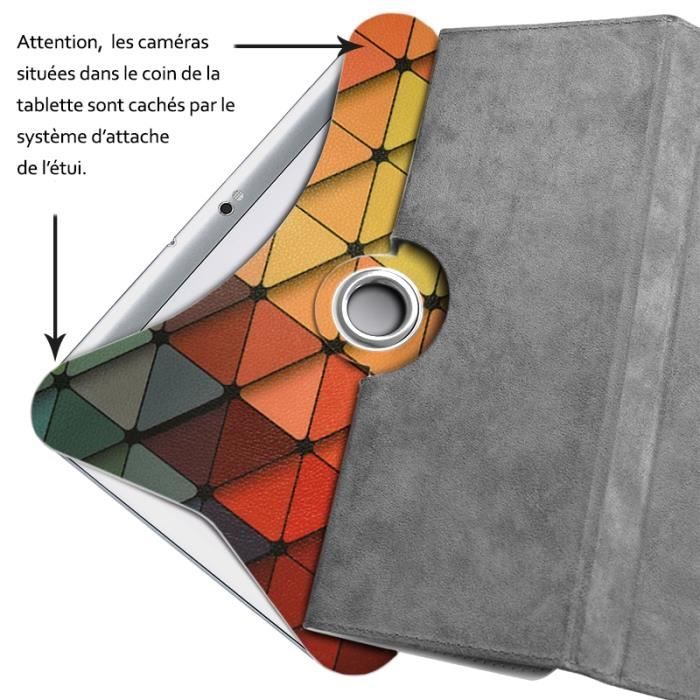 Etui Support Universel L Motif LM22 pour Tablette3