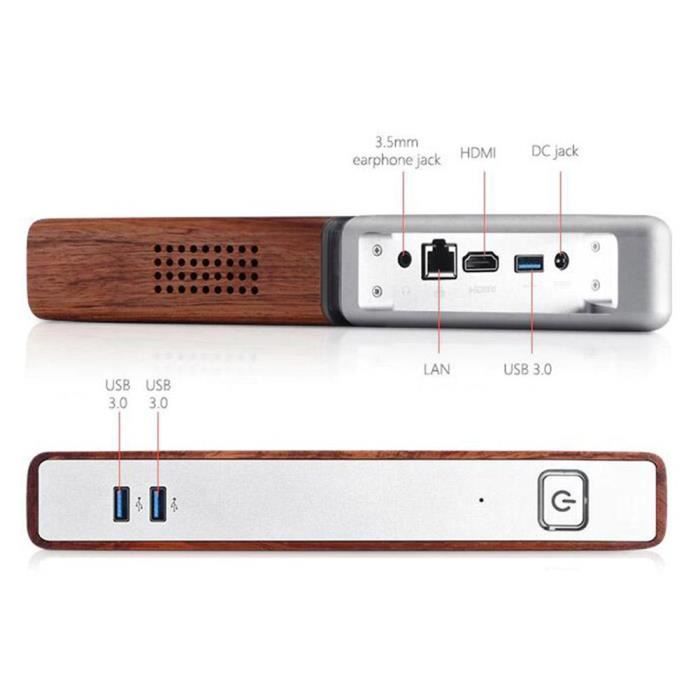 Acute Angle AA - B4 Mini PC - 64GB EMMC +128GB3