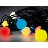 Guirlande Perle 25 Led multicolores fil noir 5m   Achat / Vente