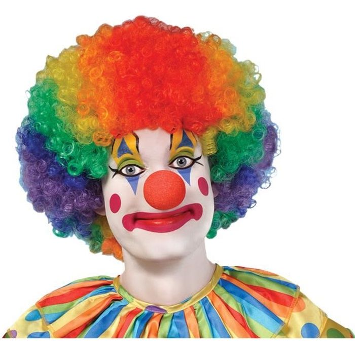AMSCAN Perruque Clown Adulte