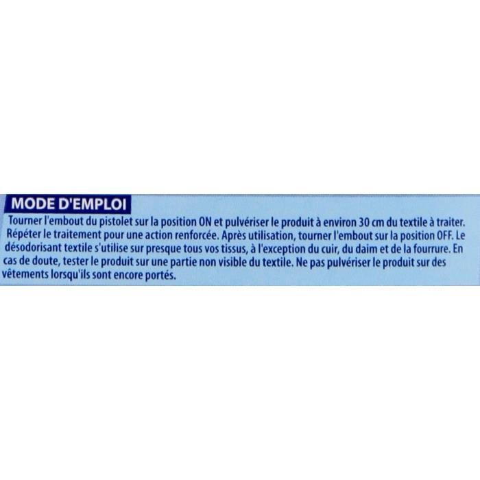 Désodorisant textile - 500 ml