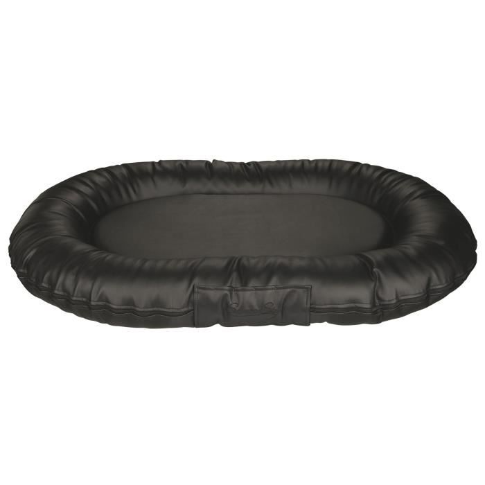 TRIXIE Coussin Samoa Sky - Imitation cuir - 120x95cm - Noir - Pour chien