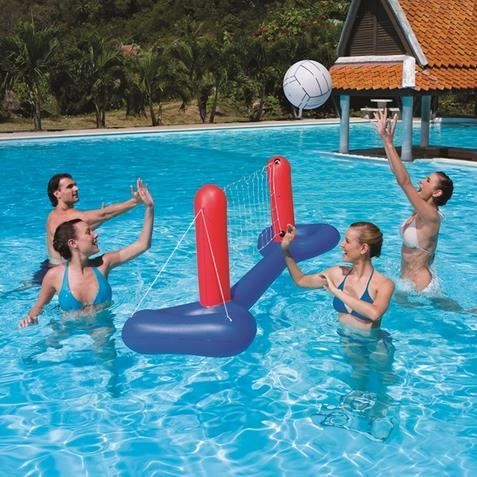 piscine gonflable volley