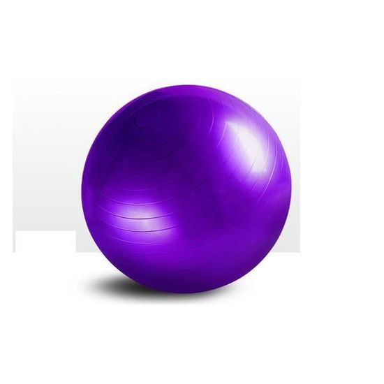 purple pvc épaississement anti-déflagrant yoga balle 55cm fitness
