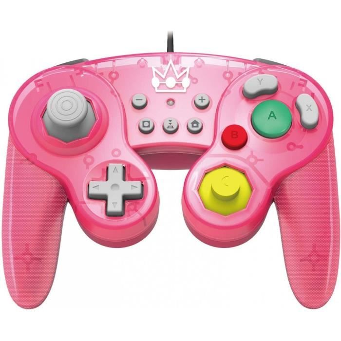 Manette Smash Bros Peach pour Switch