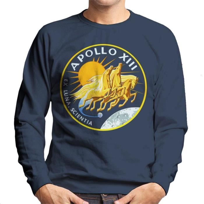 Nasa Apollo 13 Mission Badge Pull Homme