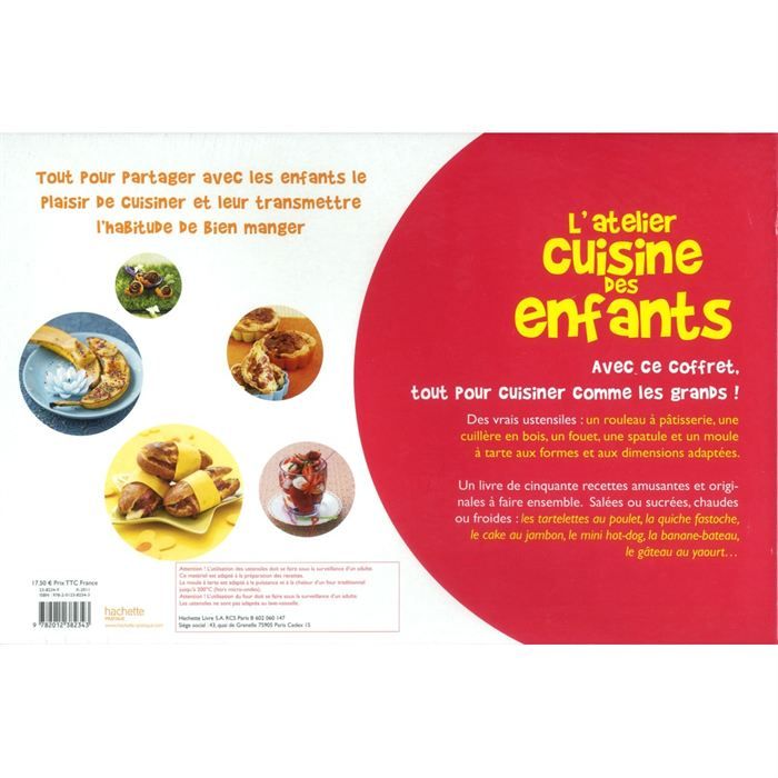 ATELIER CUISINE DES ENFANTS   Achat / Vente livre Laurence Du Tilly