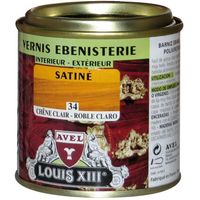 PEINTURE - VERNIS Vernis bois satiné 125ml Avel Louis XIII Chêne cla PEINTURE - VERNIS Vernis bois satiné 125ml Avel Louis XIII Chêne cla