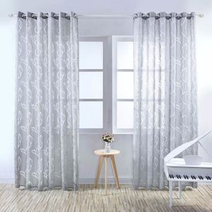 Paire de rideaux voilage - Achat / Vente pas cher Paire de rideaux voilage - Achat / Vente pas cher