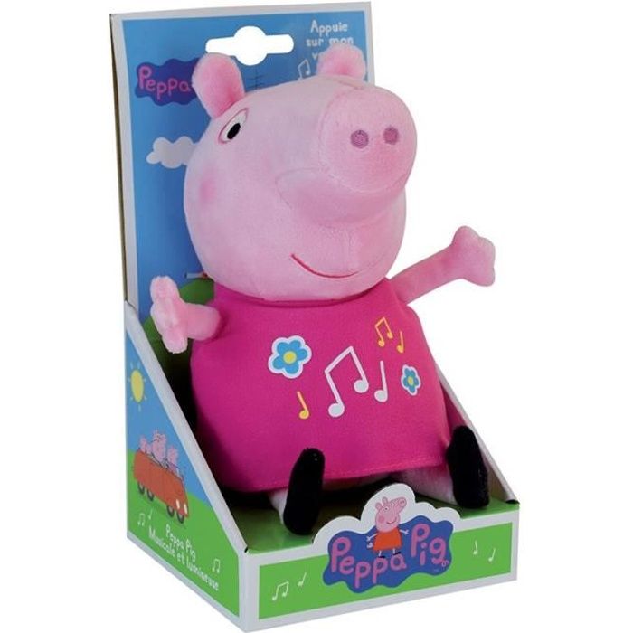 PEPPA PIG 25cm Musicale Lumineuse