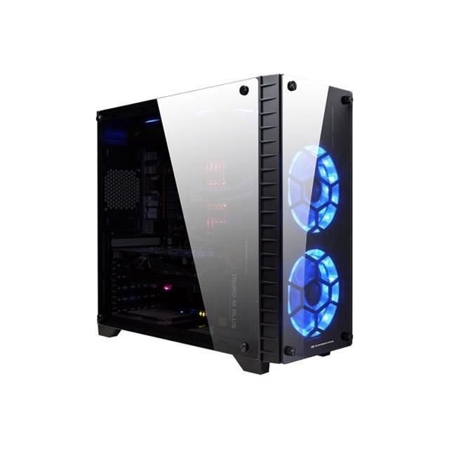 XIGMATEK Boitier sans alimentation Prospect Led - Bleu