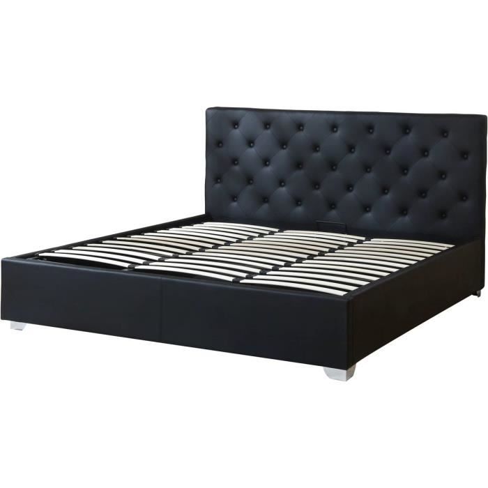 lit complet avec sommier et matelas 180 200 - achat / vente pas cher