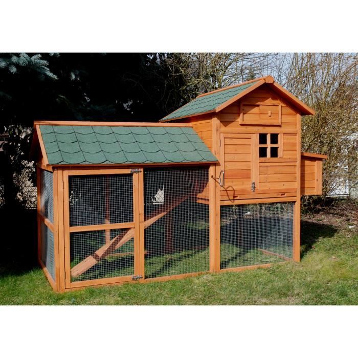 Poulailler En Bois Hyde Park En Sapin Pour 5 Po Achat Vente