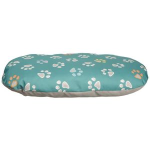 TRIXIE Coussin Jimmy - 65x40 cm - Turquoise et gris - Pour chien