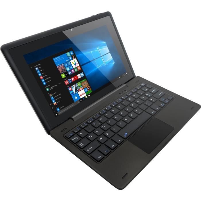 THOMSON Tablette PC 2 en 1 HERO9 - Intel Atom - RAM - Stockage 32Go - Clavier espagnol