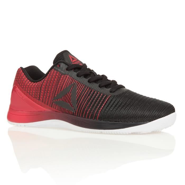 REEBOK Chaussures de Fitness Crossfit Nano 7.0 B2 Homme Noir Blanc et Rouge