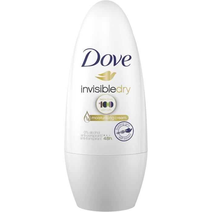DOVE Déodorant Invisible Dry bille - 50 ml