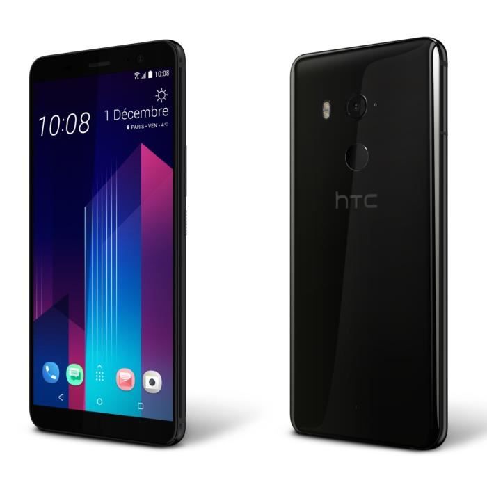 HTC U11 Plus Noir Céramique 128 Go