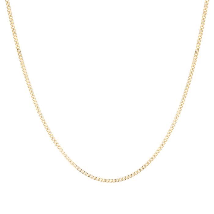 Les Bijoux d'Emma - Chaîne Maille Gourmette - OR 9CT