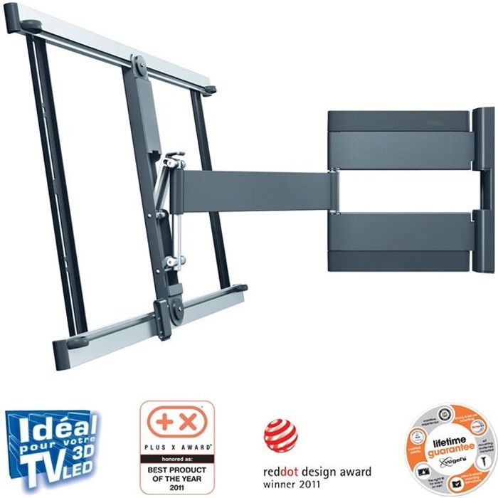 VOGEL'S THIN345 Support TV mural orientable jusqu'à 180° - Pour écran de 40 à 65\